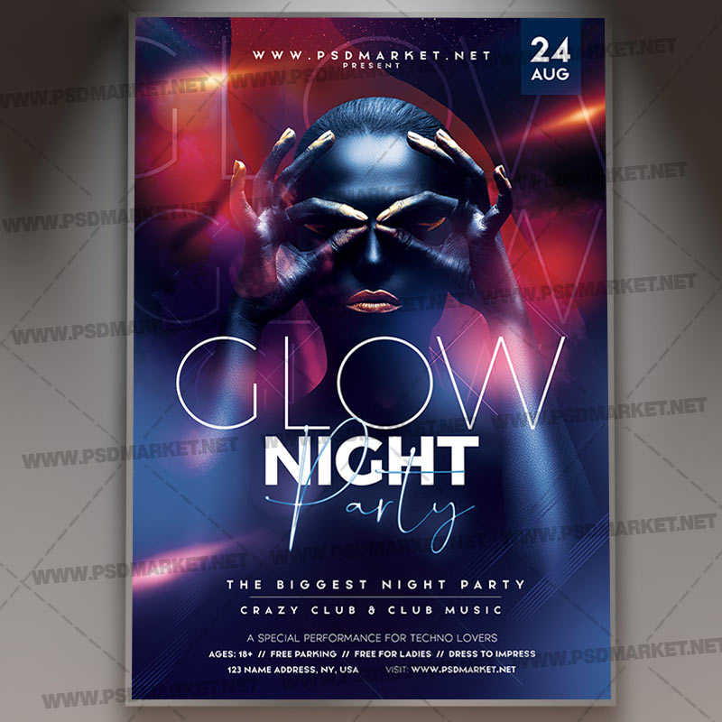 glow_night_party_flyer_psd_psdmarket_1.jpg Download Glow Night Party Flyer - PSD Template