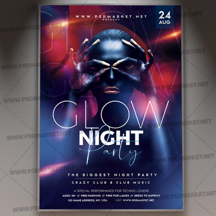 Download Holi Festival Flyer - Psd Template 