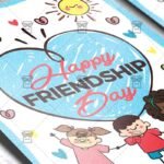Download Happy Friendship Day PSD Flyer Template Now