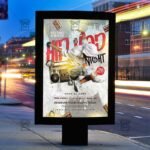 Download Hip Hop Night PSD Flyer Template Now