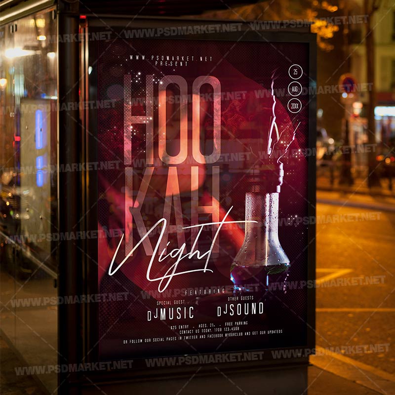 hookah_party_night_flyer_psd_psdmarket_3.jpg Download Hookah Party Night Flyer - PSD Template-3