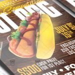 Download Hot Dog Eating Competition PSD Flyer Template Now