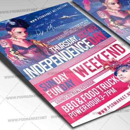 Download Independence Day Event Flyer - PSD Template-2