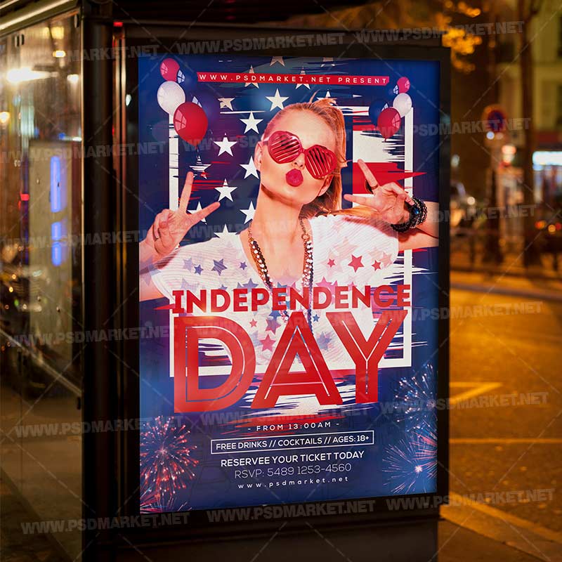 independence_day_party_flyer_psd_psdmarket_3.jpg Download Independence Day Party Flyer - PSD Template-3