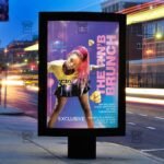 Download R'n'B Brunch PSD Flyer Template Now