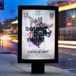 Download Sound Party Night PSD Flyer Template Now