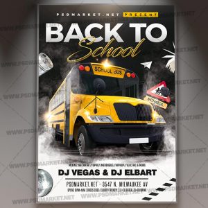 Download Back to School Night Flyer - PSD Template