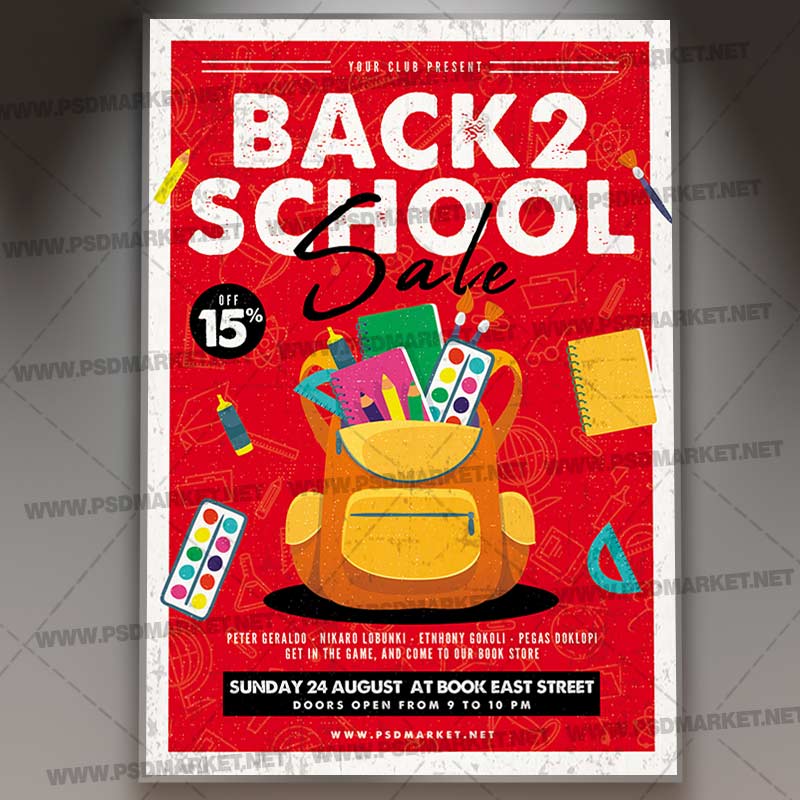 back_to_school_sale_event_flyer_psd_psdmarket_1.jpg Download Back To School Sale Event Flyer - PSD Template