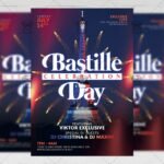 Download Bastille Day Celebration PSD Flyer Template Now