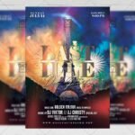 Download Bastille Day Party PSD Flyer Template Now