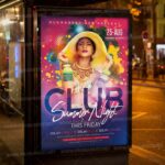 Download Club Summer Night Flyer - PSD Template-3