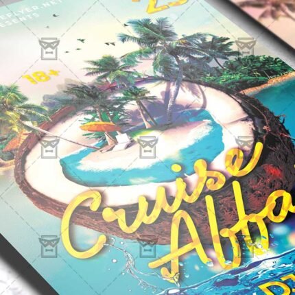 Download Cruise Affair PSD Flyer Template Now