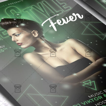 Download FreeStyle Fever PSD Flyer Template Now