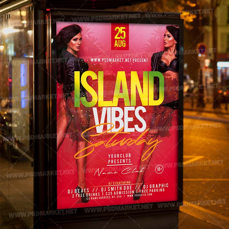 island_vibes_flyer_psd_psdmarket_3.jpg Download Island Vibes Flyer - PSD Template-3