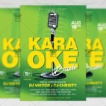 Download Karaoke Bash PSD Flyer Template Now