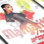Download Margarita Mondays PSD Flyer Template Now