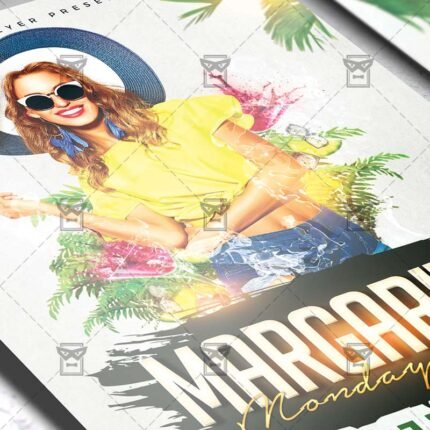 Download Margarita Mondays Bash PSD Flyer Template Now