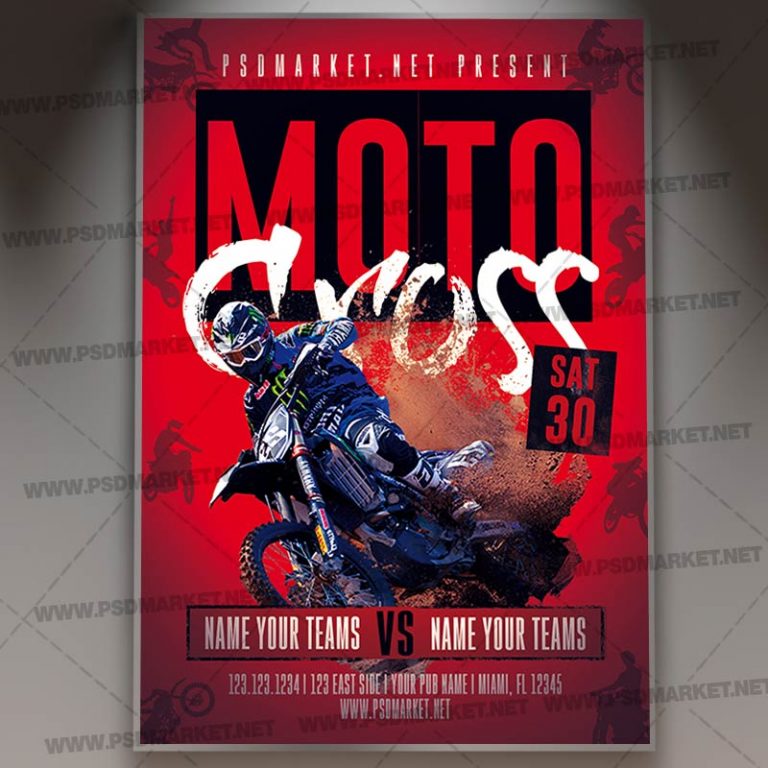 Download Biker Festival Flyer - PSD Template | PSDmarket