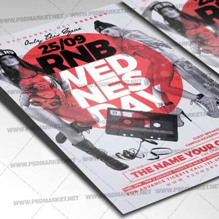 Download RNB Wednesday Flyer - PSD Template-2