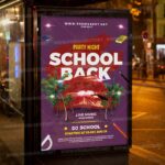 Download School Back Party Flyer - PSD Template-3