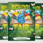 Download School Fair 2019 PSD Flyer Template Now