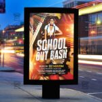 Download School Out Bash PSD Flyer Template Now