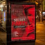 Download Secret Party Flyer - PSD Template-3