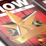 Download Show Talent PSD Flyer Template Now