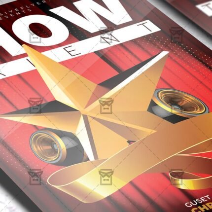 Download Show Talent PSD Flyer Template Now