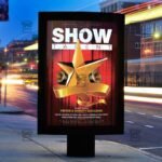 Download Show Talent PSD Flyer Template Now
