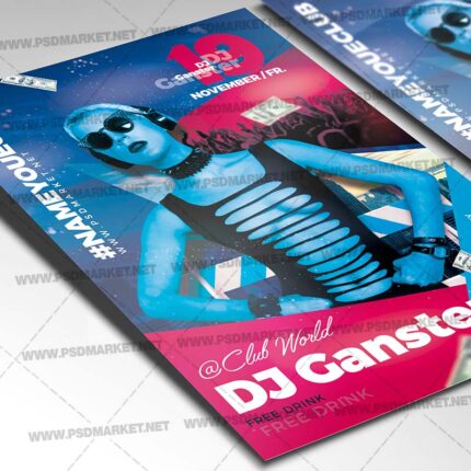 Download Special Guest DJ Flyer - PSD Template-2