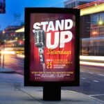 Download Stand Up Saturdays PSD Flyer Template Now