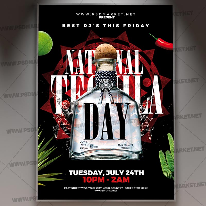 tequila_day_flyer_psd_psdmarket_1.jpg Download Tequila Day Flyer - PSD Template