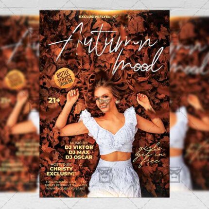 Download Autumn Mood Flyer PSD Flyer Template Now