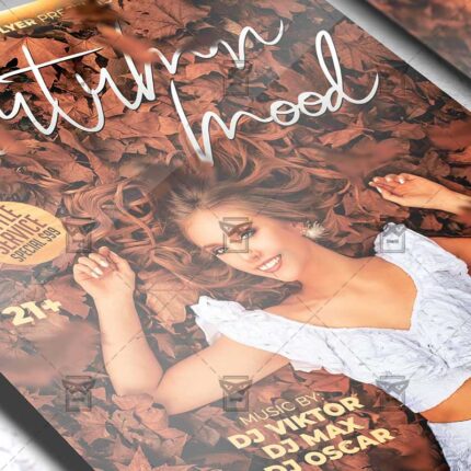 Download Autumn Mood Flyer PSD Flyer Template Now