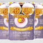 Download Beer Pong Tournament PSD Flyer Template Now