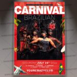 Download Brazilian Festival Flyer - PSD Template