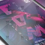 Download EDM Night Affair PSD Flyer Template Now