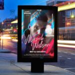 Download Featuring Guest Dj PSD Flyer Template Now