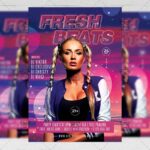 Download Fresh Beats PSD Flyer Template Now