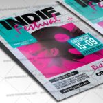 Download Indie Festival Flyer - PSD Template-2