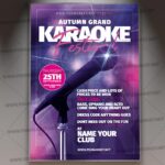 Download Karaoke Festival Flyer - PSD Template