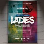 Download Ladies Appreciation Night Flyer - PSD Template