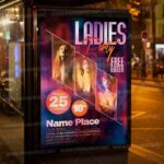 Download Ladies Party Flyer - PSD Template-3