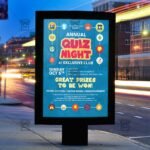 Download Quiz Night PSD Flyer Template Now