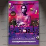 Download Rap Flyer - PSD Template