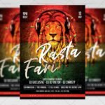 Download Rastafari PSD Flyer Template Now