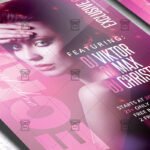 Download Secret VIP Party PSD Flyer Template Now