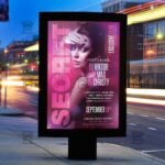 Download Secret VIP Party PSD Flyer Template Now