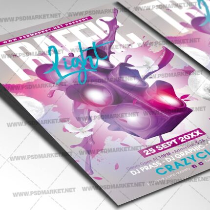 Download Traffic Light Event Flyer - PSD Template-2